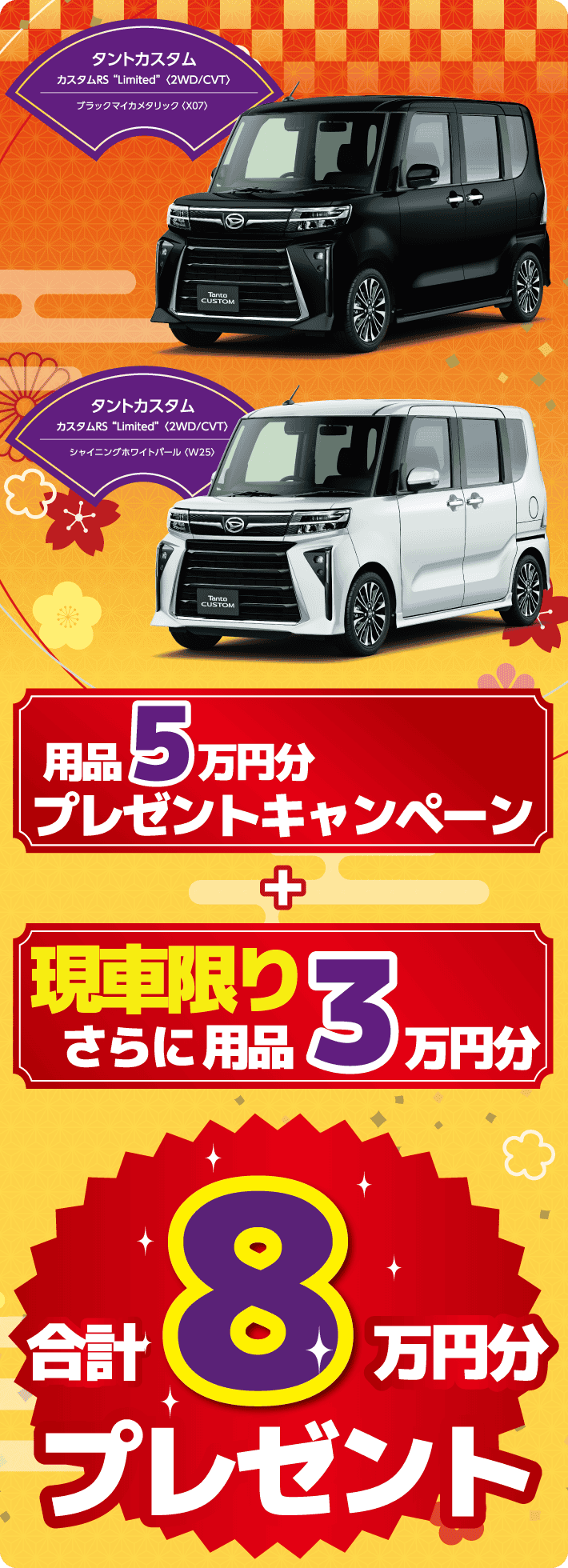 お年玉車 詳細